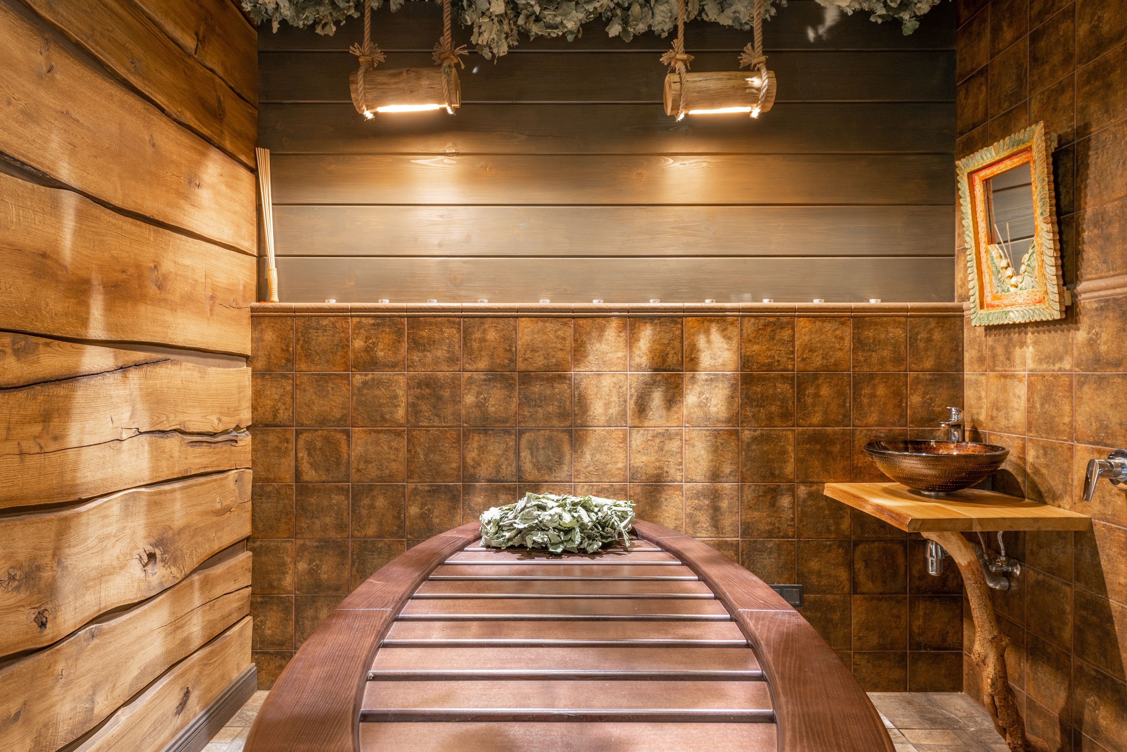 Sauna aus Massivholz